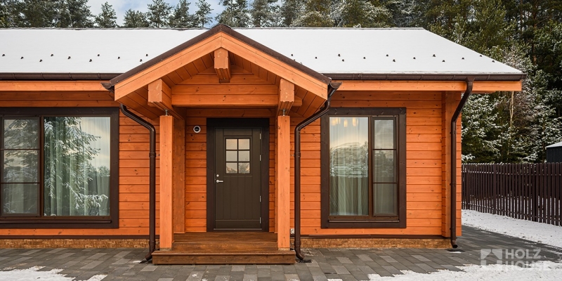 Дом из клееного бруса по проекту \"Лахти v2\" Фото 5